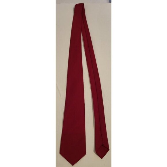 Men's Red Necktie - Picture 2 of 4